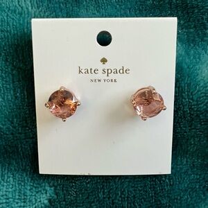 Kate Spade Light Peach Stud Earrings
